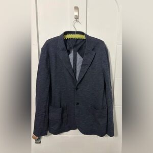 Good Man Brand Textured Charcoal Blazer